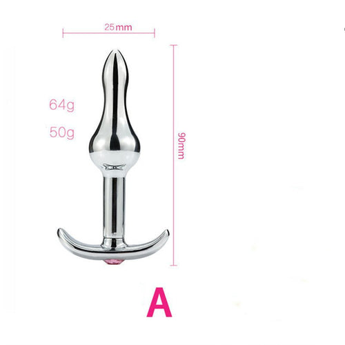 Metal Anal Toy Set for Adult Pleasure and Exploration